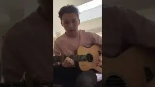 Tom Holland playing guitar Here comes The Sun