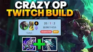 This is the best ADC Twitch Build in Season 12 - Twitch ADC Gameplay