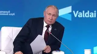 Vladimir Putin Talks about Europe and the Middle East at the Valdai Form 2023 - English Subtitles