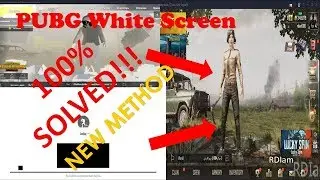 PUBG White Screen Problem In Tencent Gaming Buddy Fix | 100% Working New Method