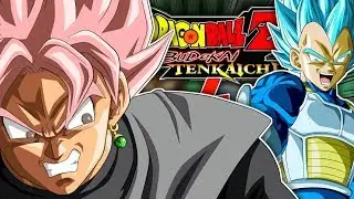 DRAGON BALL Z BUDOKAI TENKAICHI 4 SAGA BLACK GOKU EL SUPER SAIYAJIN ROSE SE MUESTRA #5