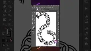 Pattern brush in Adobe illustrator tutorial.  