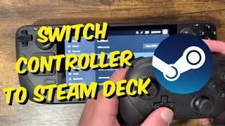 How To Connect Nintendo Switch Pro Controller To Steam Deck - 2022