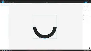 How Do I Make a Semi Circle in Figma?
