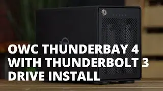 How to Install Drives into the OWC Thunderbay 4 with Thunderbolt 3