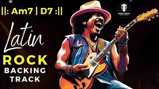 The BEST Latin Rock Backing Track to Improve Your Guitar Skills FAST!