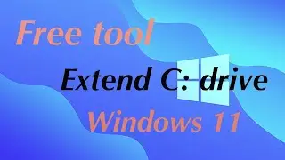 How to extend C drive (system partition) in Windows 11