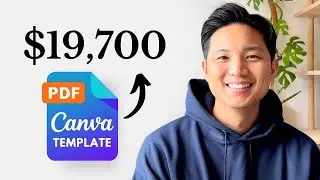 How I Make $19K/Month Selling Canva Templates on Etsy (Full Beginners Tutorial)