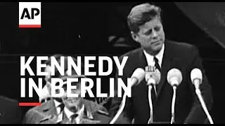 President John F. Kennedys speech in Berlin  - 1963 | Movietone Moment | 26 June 2020