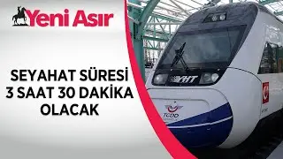 Ankara-İzmir Yüksek Hızlı Tren hattının inşasında çalışmalar devam ediyor