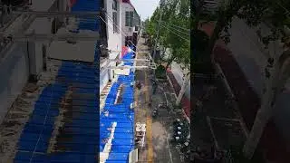 Window elevator lifting process- Good tools and machinery make work easy