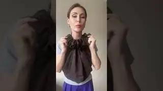 Шикарная блуза за 1 минуту