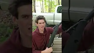 Video ends when bullet goes through my truck 