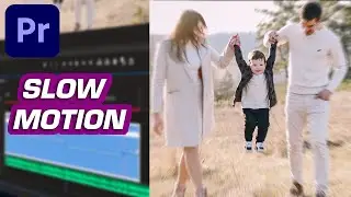 SİNEMATİK SLOW MOTION (Ağır Çekim) Video Hızlandırma Yavaşlatma Nasıl Yapılır Premiere Pro Dersleri