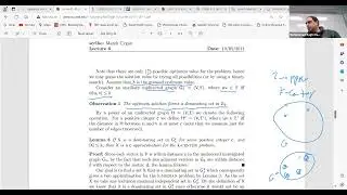 Lesson 19: Network Algorithms and Approximations by Mohammad Hajiaghayi: k-Center and k-Median