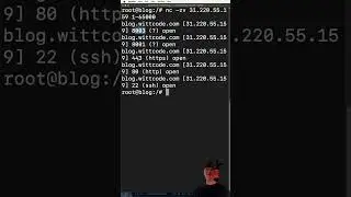 Scanning Open Ports with netcat #linux #netcat #cybersecurity