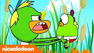 Хлебоутки | Учение лягушки | Nickelodeon Россия