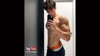 Teen Fitness Model Bodybuilder Youtuber Muscle Pump Posing Body Update Talan Jacobo Styrke Studio