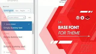 14: Change the base font in Blocksy theme 🔹 WordPress Starter Course 2023