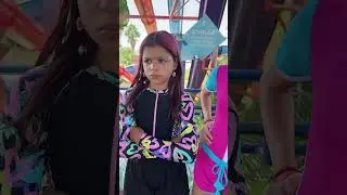 Não tem tamanho para ir no toboágua 