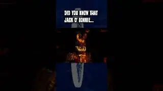 FNAF: Facts about Jack O' Bonnie! #fnaf #shorts #fivenightsatfreddys