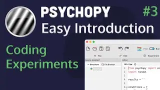 PsychoPy - Coding experiments (lexical decision task continued) (#3)