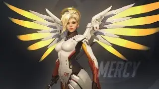 Overwatch - Ангел (Mercy) карта Кингс РОУ (атака) - Овервотч