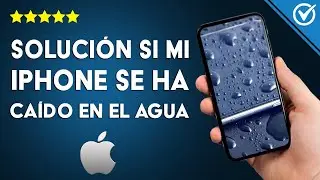 ¿Qué hago si mi IPHONE se ha caído al agua y no se enciende? - Solución