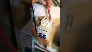 Replacing a Circuit Breaker Disconnect Switch for solar setup #solar #asmr #shorts