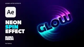 Neon Spin Effect Tutorial in Adobe After Effects No Plugins