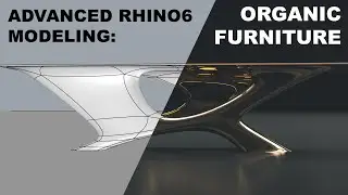How to: Advanced Rhino Modeling: Organic Furniture and Architecture ( Rhino 6 )