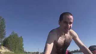 Отдыхаем на озере в г.Сургуте