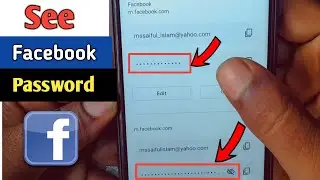 How to See Facebook Password Once i logging in 2024