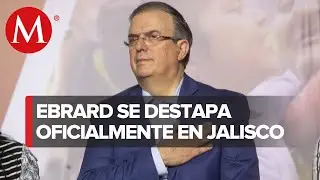 Marcelo Ebrard destapa su candidatura a la presidencia de la República