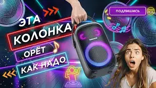 ОРЕТ ПРОСТО ТОП: Обзор колонки Tronsmart Halo 100