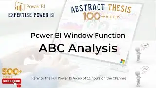 Power BI ABC Analysis using Window function, Dynamic Segmentation