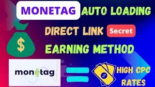 Monetag|Monetag direct link earning|monetag cpm|High cpm ad networks