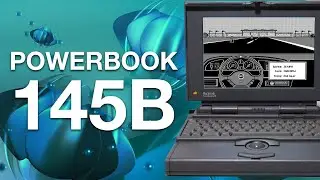 Vintage Apple laptop in 2024 - The PowerBook 145B