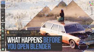 Summer Stall Out: tips for creating large scenes in Blender and adding personality to your artwork