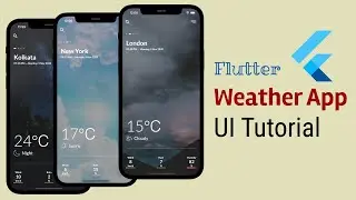 Weather App UI Tutorial in Flutter