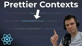 React context with state management (prettier contexts)