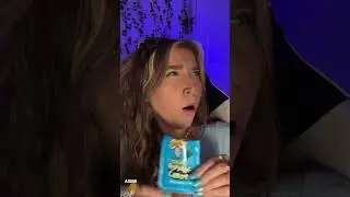 Trying sour candy 💚🤢