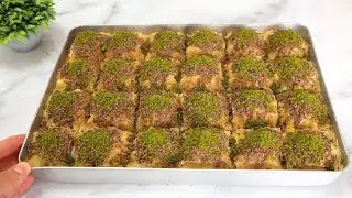 YENİ NESLİN FAVORİSİ 🏆 Sütlü, Soğuk Baklava Tarifi 😍 Kolay ve Garanti Bol Sütlü Baklava Tarif