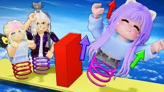 ОББИ, НО МЫ ПРУЖИНКИ! Roblox Easy Spring Obby