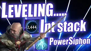 Int Stack Wand Inquisitor Power siphon Leveling POE 3.21