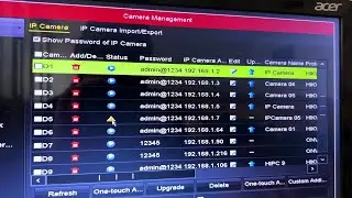 How to Add & Delete Hikvision IP Camera on a Hikvision NVR_How to Show IP Camera Username & Password