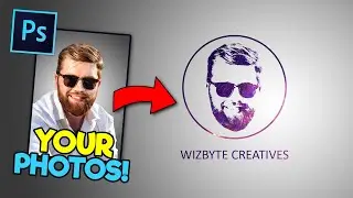 Make Your Face Logo Design | Photoshop Tutorial