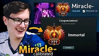 MIRACLE finally CALIBRATES his Old account after YEARS with this game