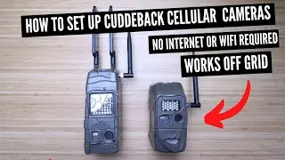 How To Set Up Cuddeback Cameras - Cell Camera (Works Off Grid)