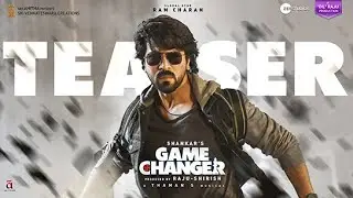 Game Changer Teaser ( 4K ) - Ram Charan | Kiara Advani | Shankar | Dil Raju - Shirish - Zee Studios